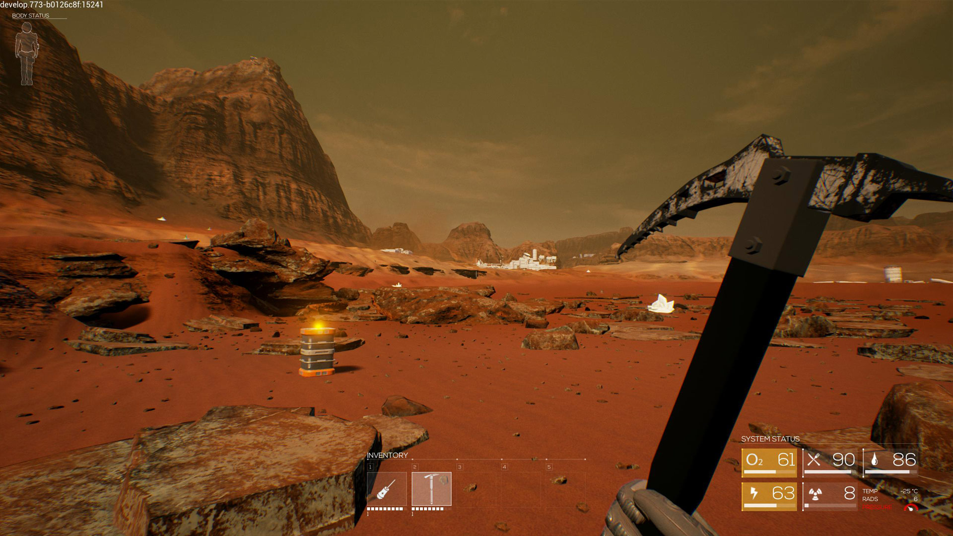 ROKH Screenshot Mars Environment and Item Scavenging