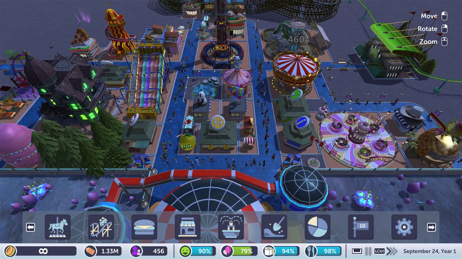 RollerCoaster Tycoon Adventures PC Wallpaper Screenshot
