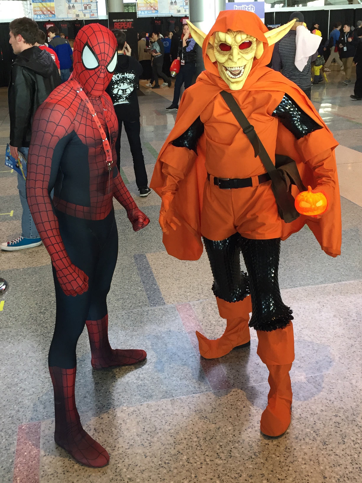 Pax East 2017 Cosplay Day 2 Spiderman and Hobgoblin