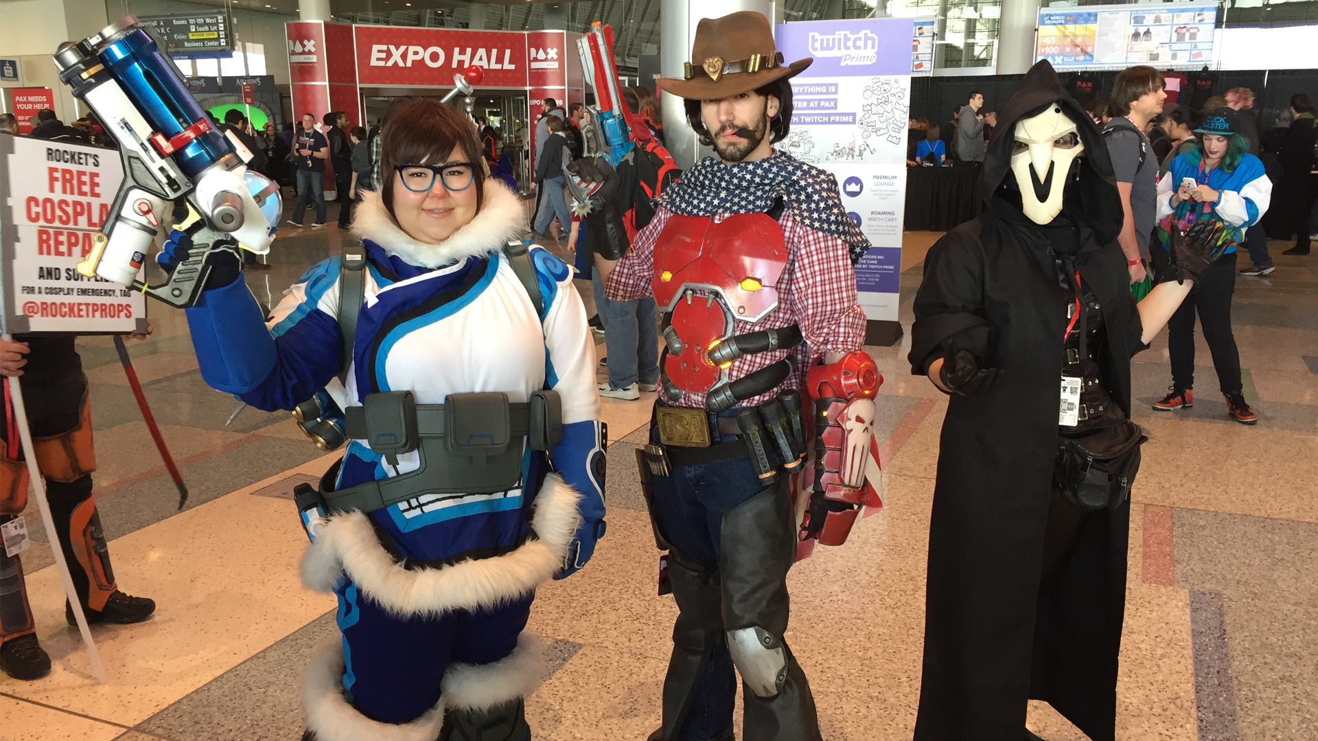 Pax East 2017 Cosplay Day 2 Overwatch Group