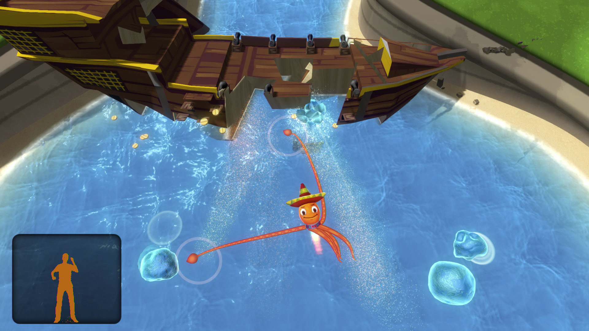 Squid Hero for Kinect Xbox One Screenshot