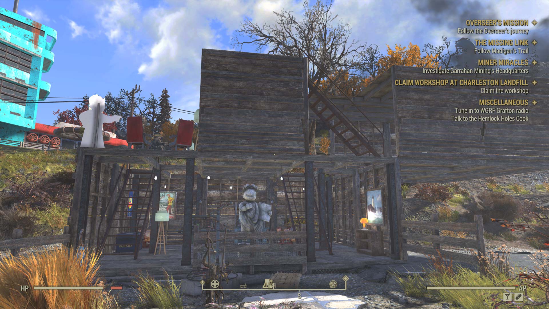 Fallout 76 Camp Screenshot