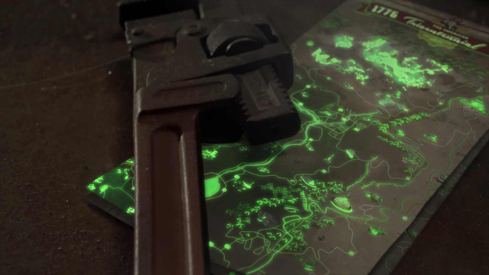 Fallout 76 Glow in the Dark Map Mod