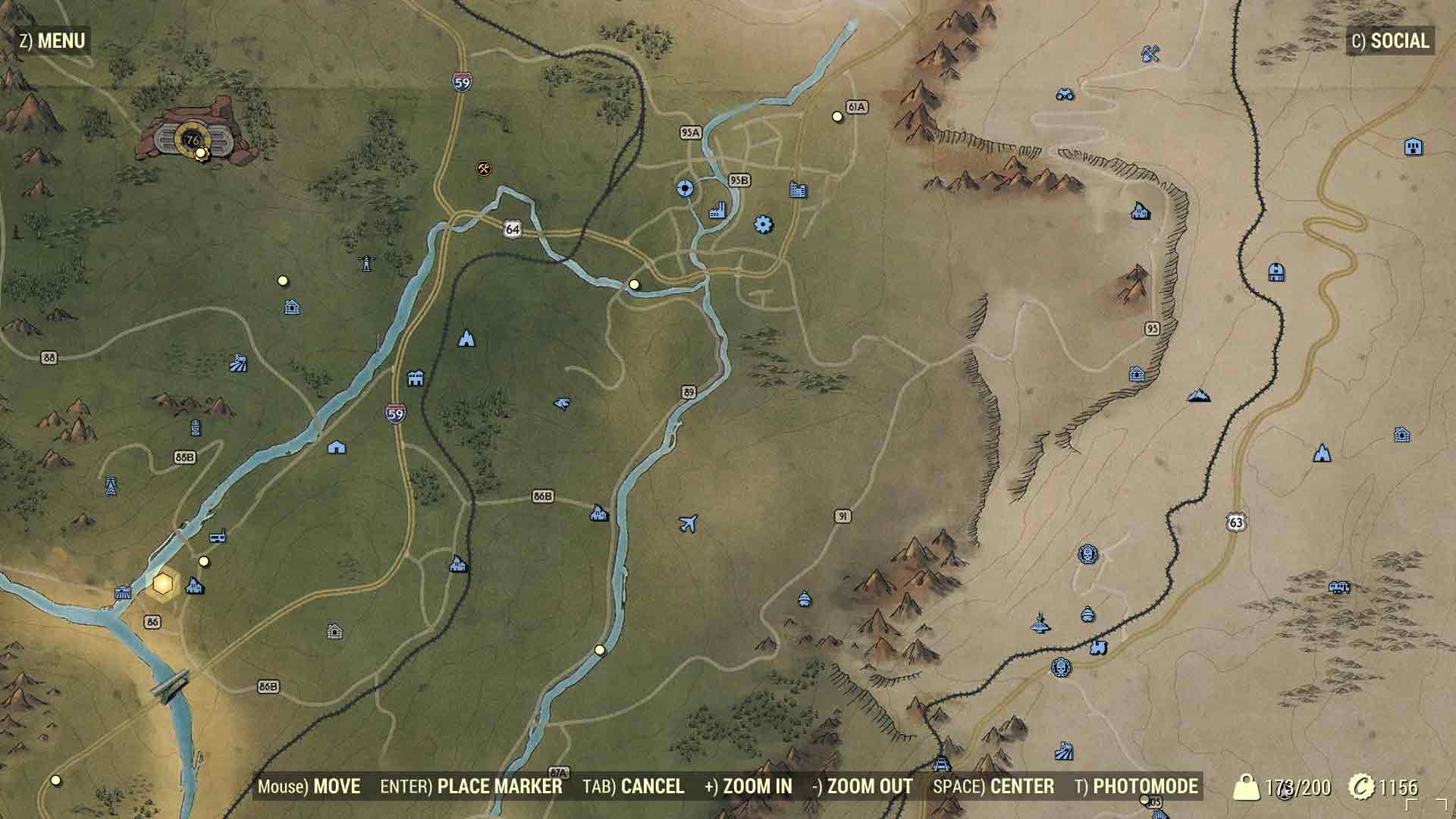 Fallout 76 Spoiler Free Map Mod