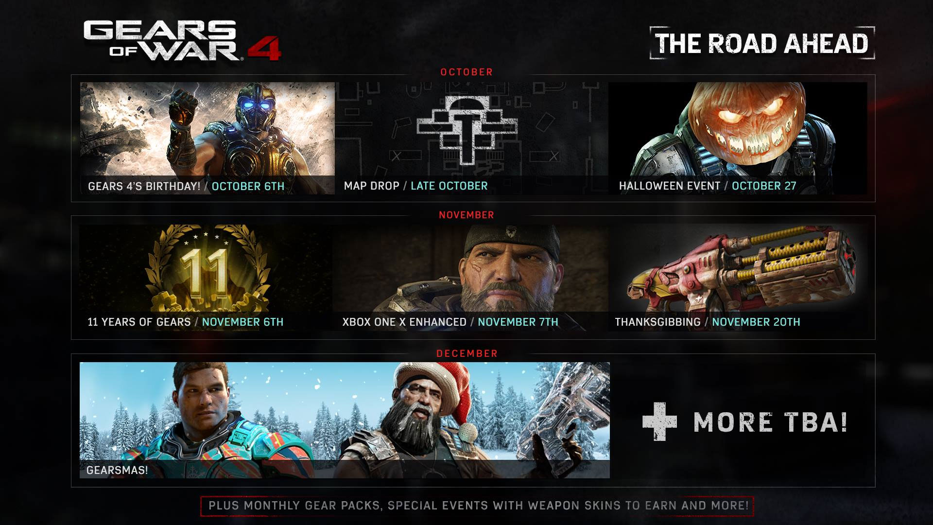 Gears of War 4: Content Until 2018 Screenshot