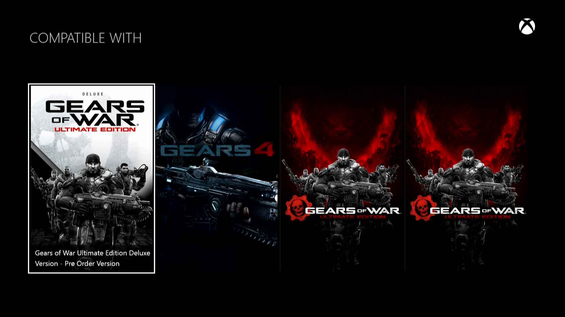 Gears of War Ultimate Skins Compatible with Gears of War 4