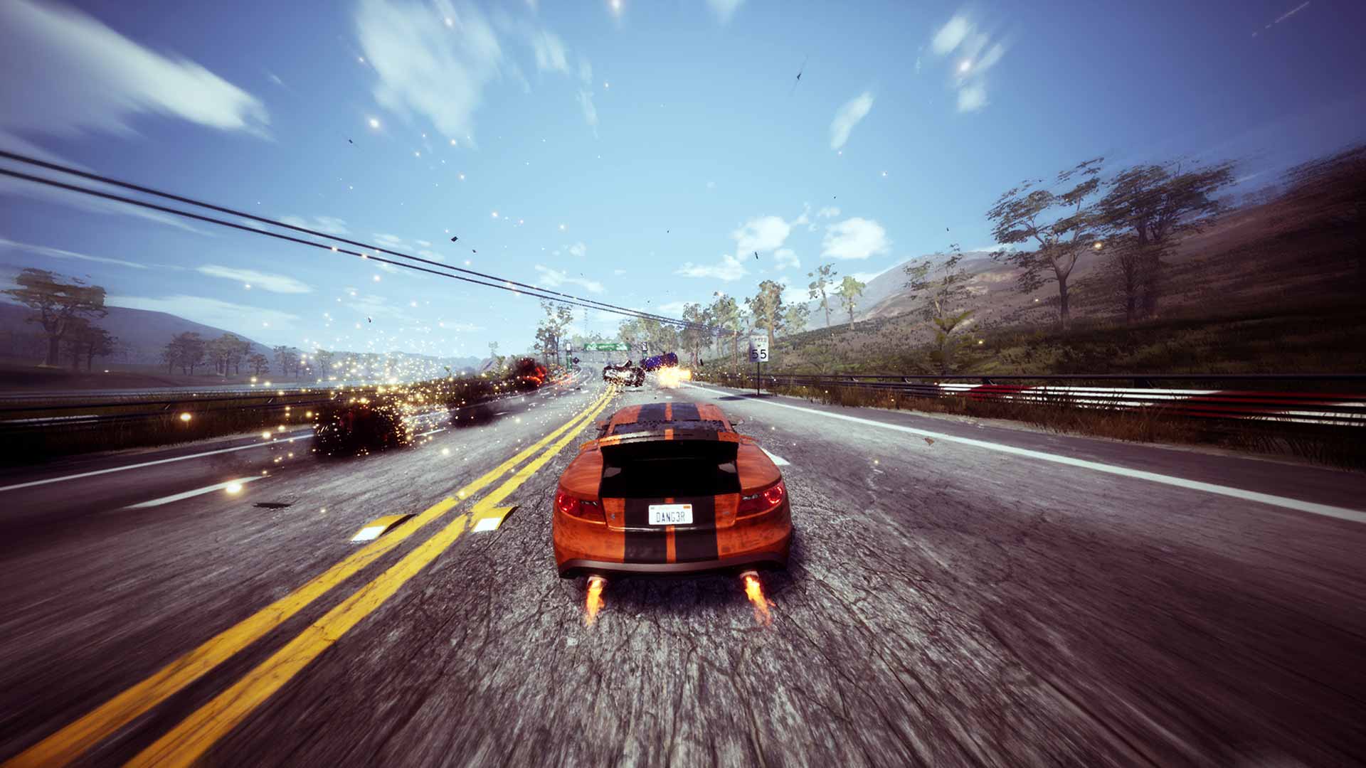 Dangerous Driving Review Xbox Wallpaper Screenshot