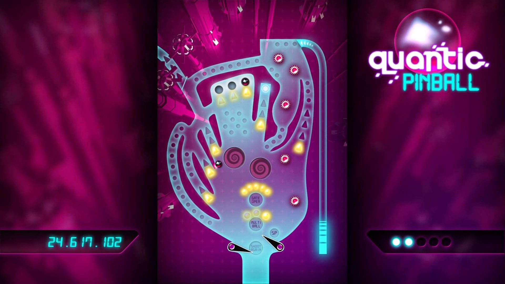 Quantic Pinball Xbox Wallpaper Screenshot
