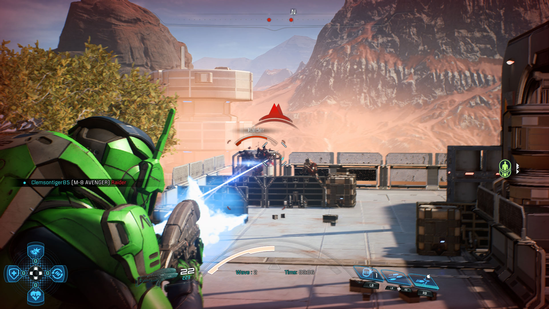 Mass Effect Andromeda Screenshot of Firebase Sandstorm