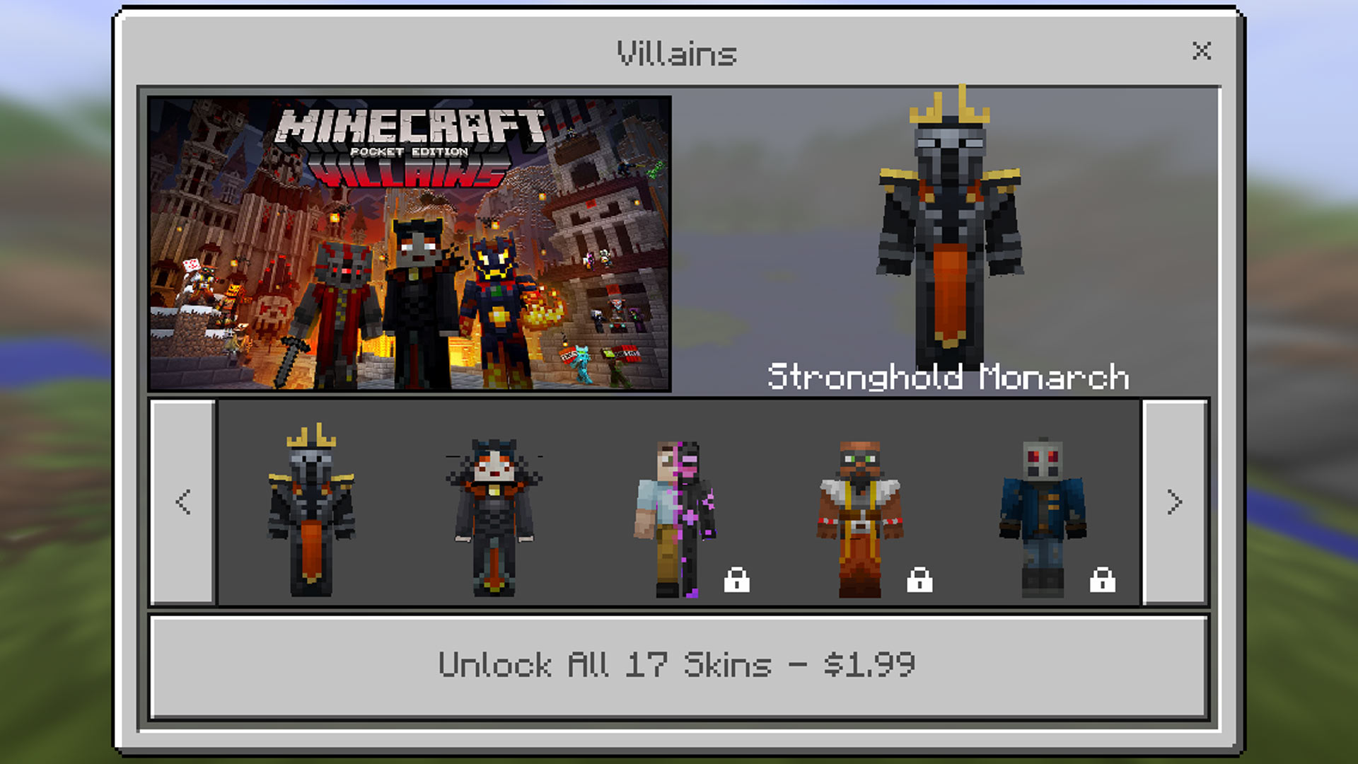 Buy Minecraft Villains Skin Pack - Microsoft Store en-IL