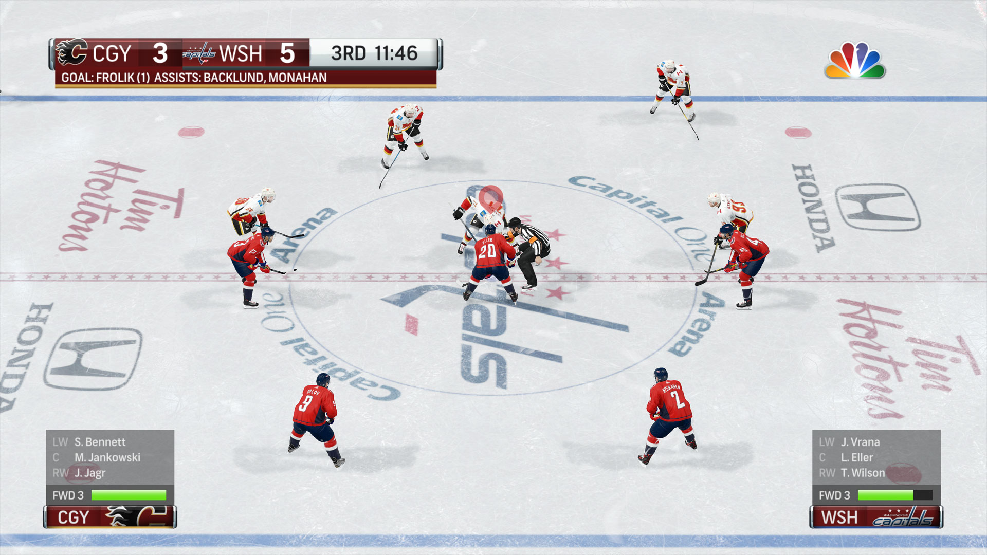 NHL 18 Xbox One X Enhanced Screenshot