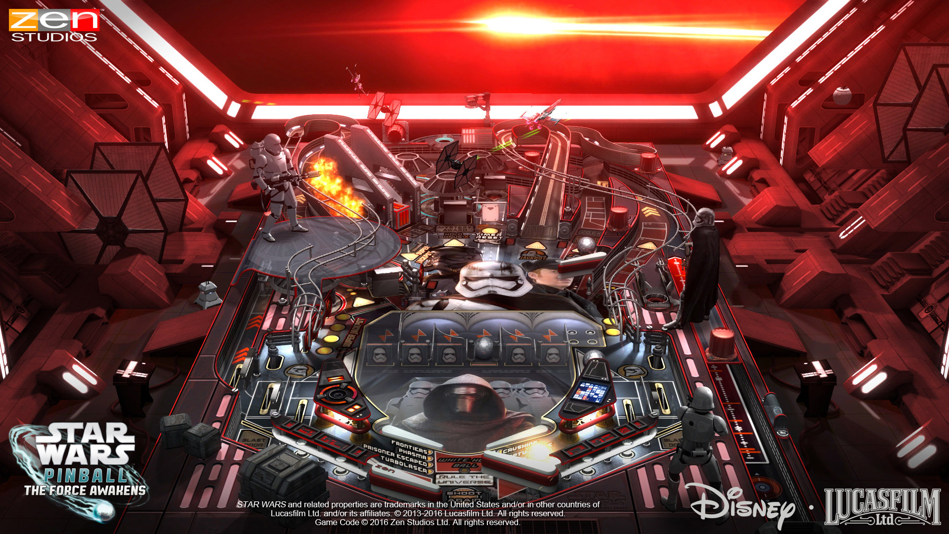 Pinball FX2 Star Wars The Force Awakens The First Order Table