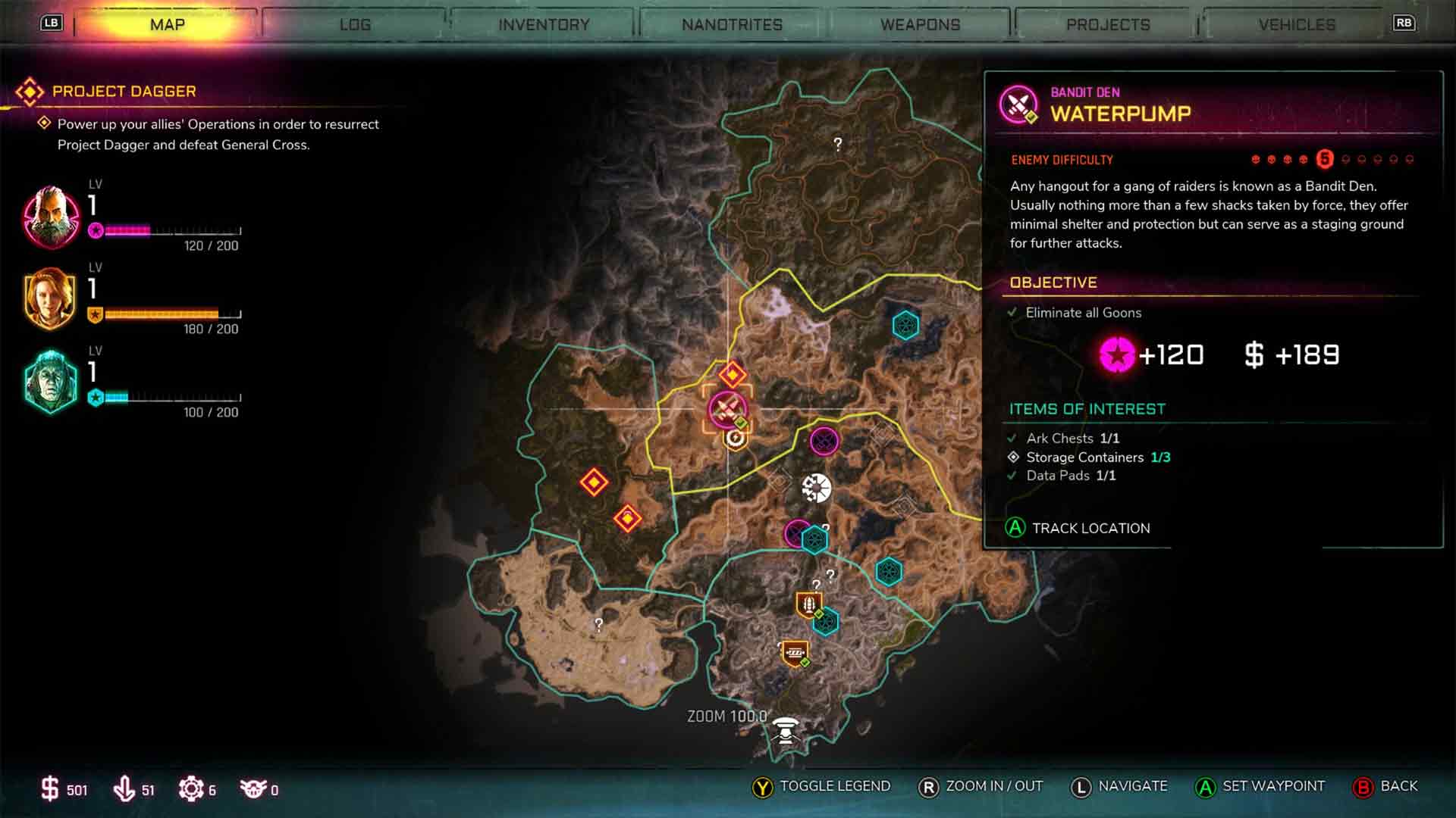 Rage 2 Bandit Den Waterpump Guide Screenshot
