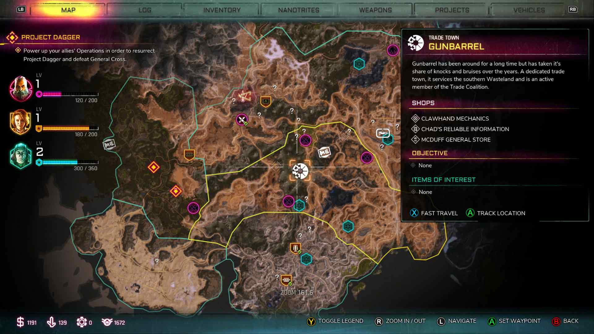 Rage 2 Gunbarrel Trade Town Guide Screenshot