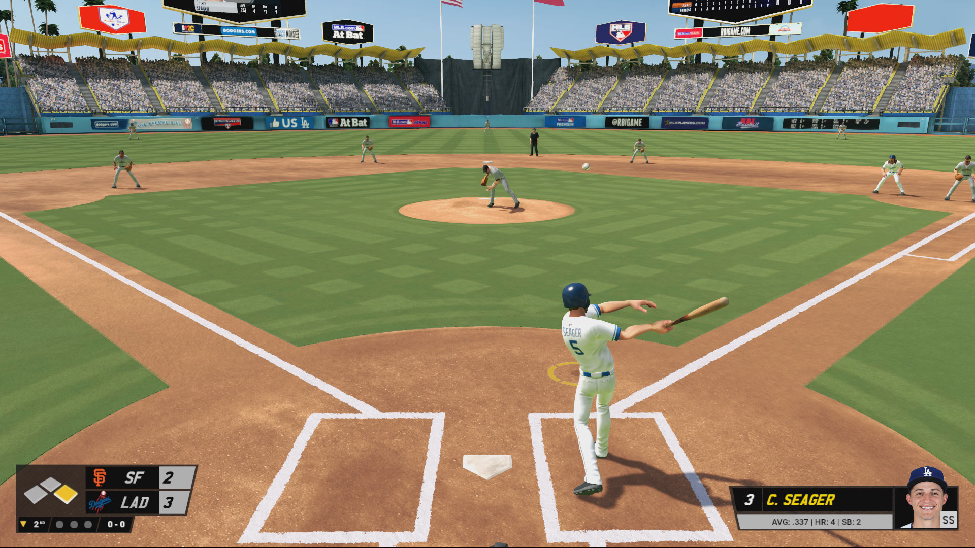 RBI Baseball 17 Nintendo Switch Nintendo Switch Screenshot