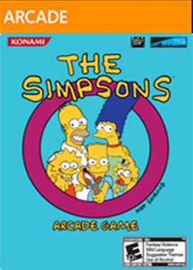 The Simpsons Arcade Box Art