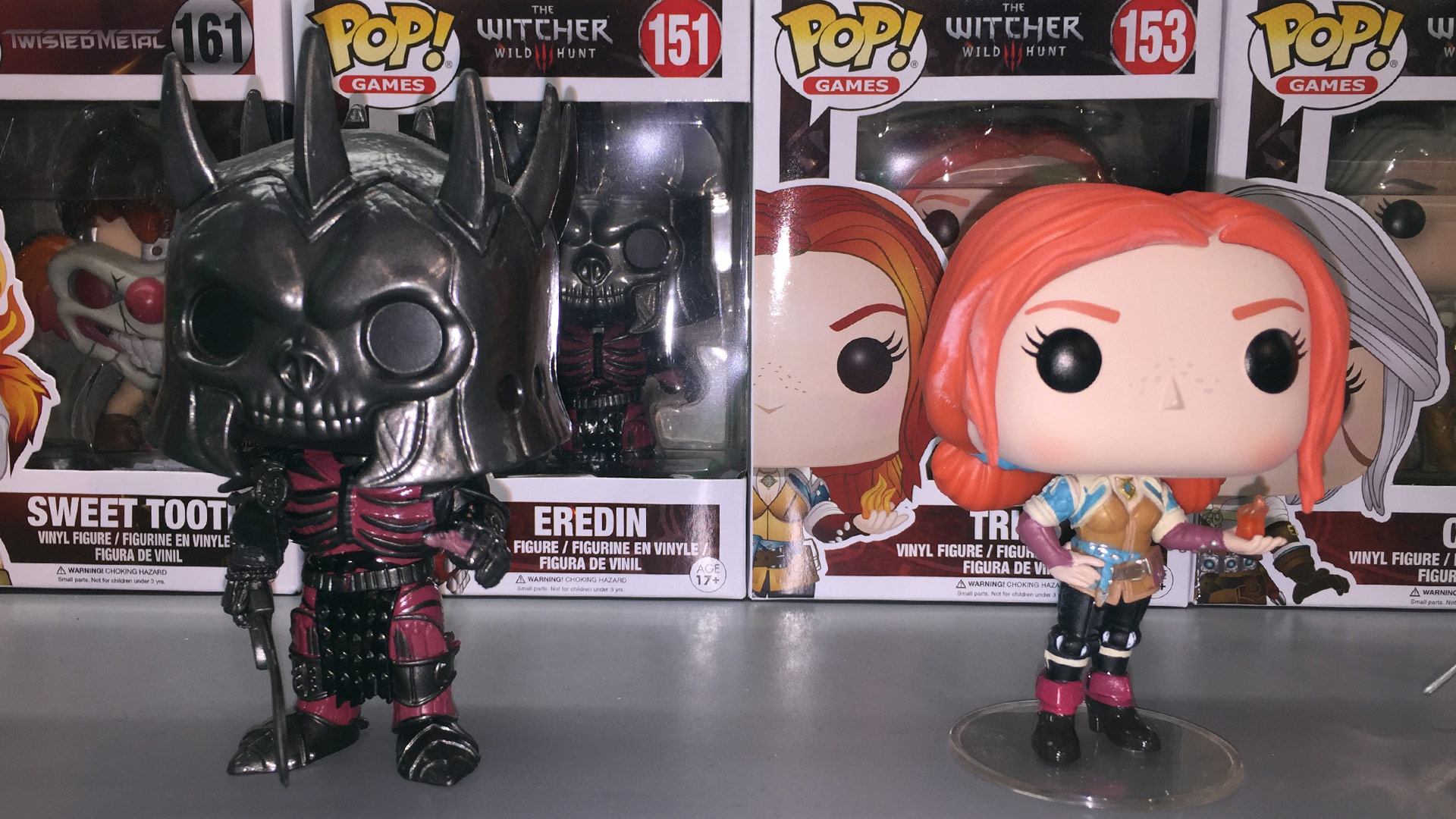 Funko Pop The Witcher with Eredin #151, Triss #153 Vinyl Figures at Toy Fair 2017