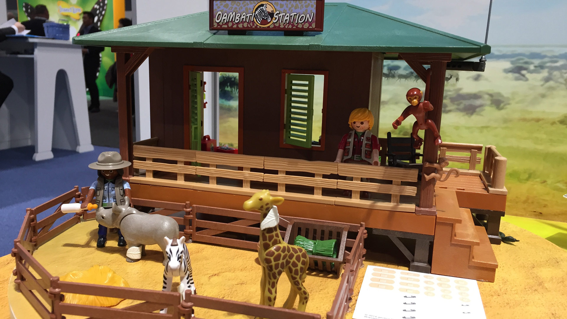 Playmobil Wildlife Set 6936 Ranger's Station at Toy Fair 2017