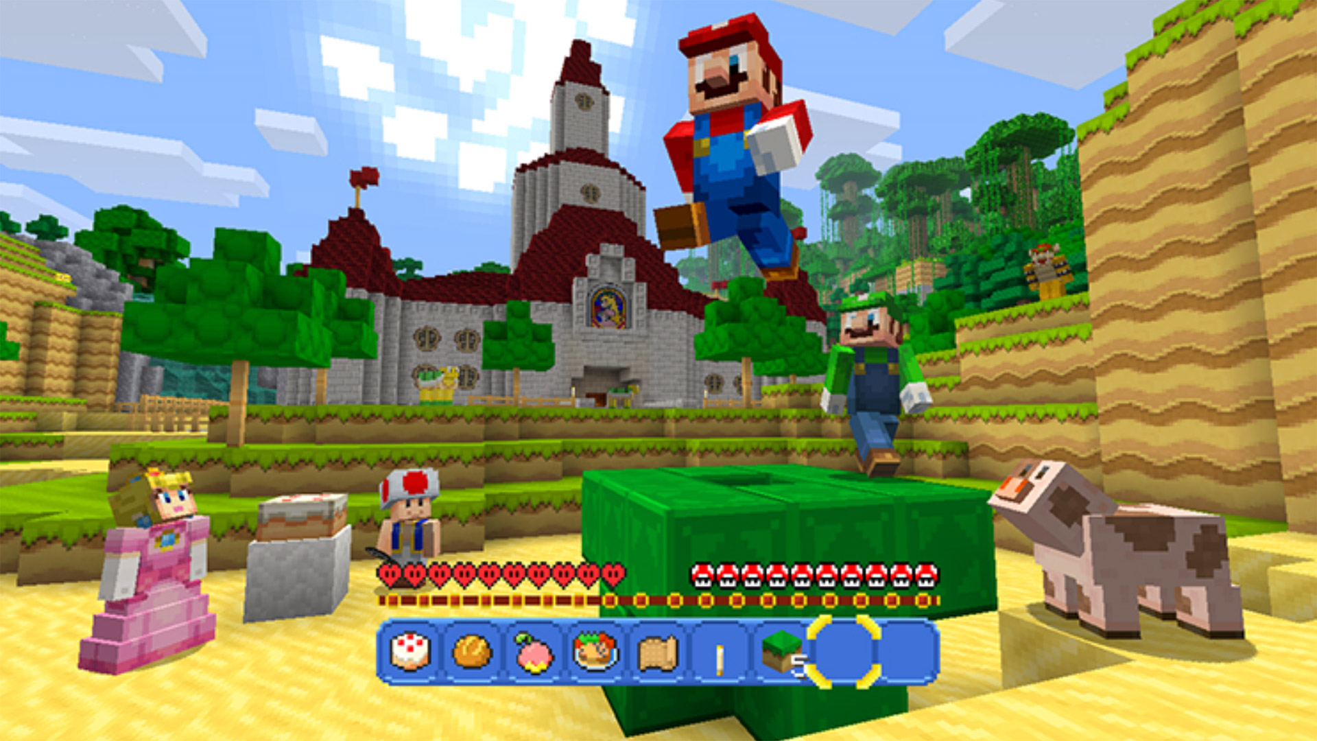 Minecraft Wii U: Super Mario Mash-Up Pack Screenshot