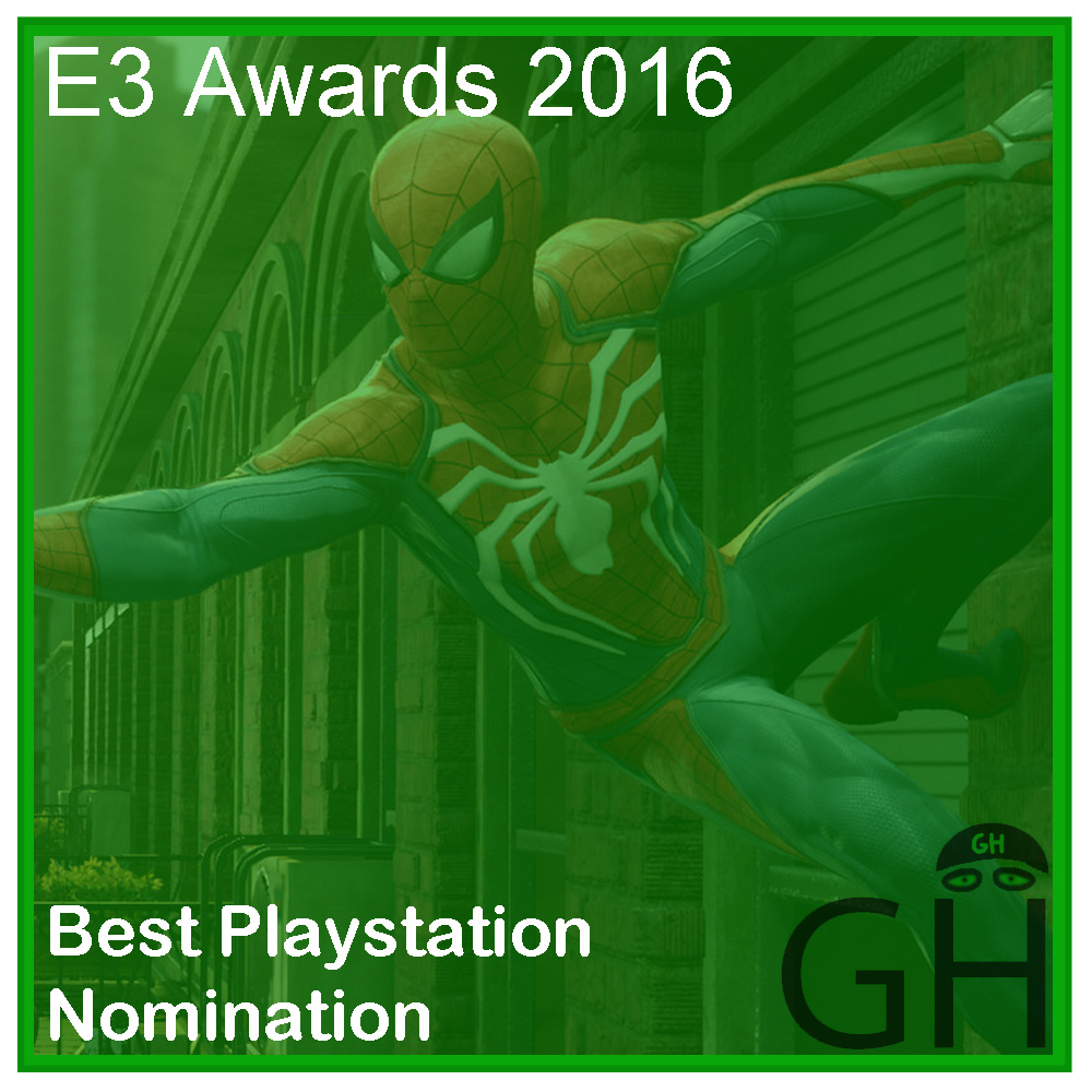 E3 Award Best Playstation Nomination Spiderman