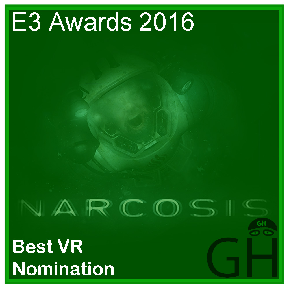 E3 Award Best VR Game Nomination Narcosis